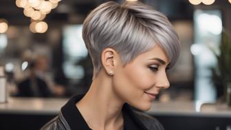 Freche Kurzhaarfrisuren für graue Haare: Top Looks für einen jungen Stil